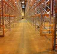 warehouse of racking systems
